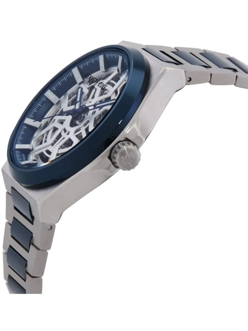 NWT Kenneth Cole New York Skeleton Automatic Men's Watch